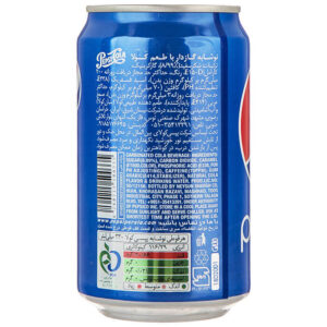 نوشابه گاز دار با طعم کولا پپسی – 330 میلی لیتر